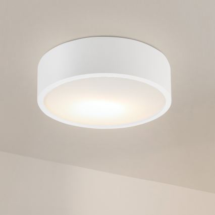 Plafoniera NATURAL 1xE27/15W/230V diam. 27,5 cm pino/bianco