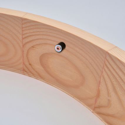 Plafoniera NATURAL 2xE27/60W/230V ø 37 cm pino