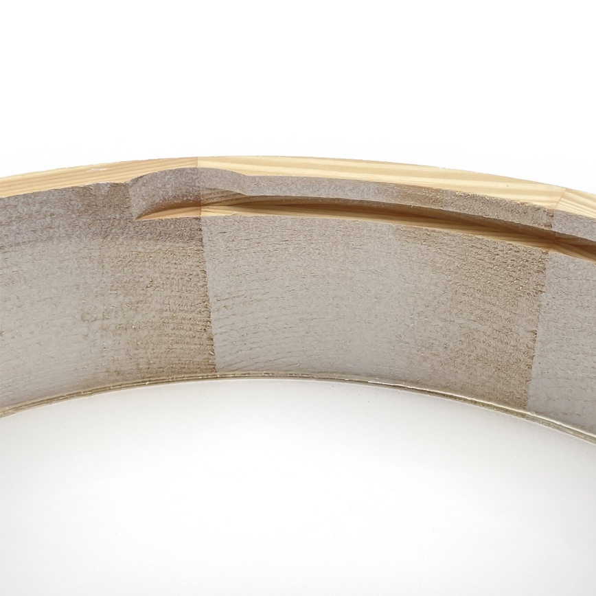 Plafoniera NATURAL 3xE27/15W/230V Ø 37,5 cm pino/bianco