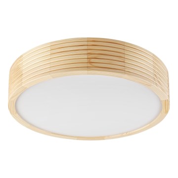 Plafoniera NATURAL MODERN 2xE27/15W/230V Ø 37,5 cm in pino