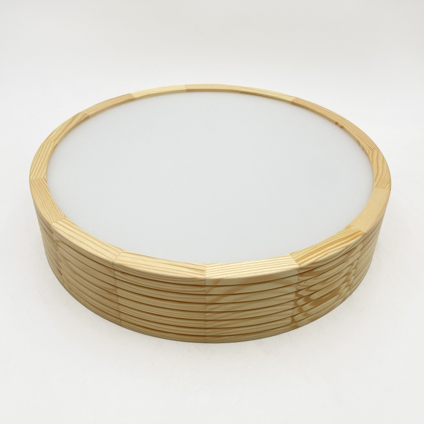 Plafoniera NATURAL MODERN 2xE27/15W/230V Ø 37,5 cm in pino