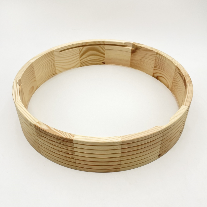 Plafoniera NATURAL MODERN 2xE27/15W/230V Ø 37,5 cm in pino