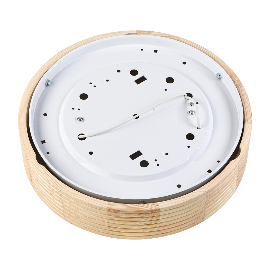 Plafoniera NATURAL MODERN 2xE27/15W/230V Ø 37,5 cm in pino