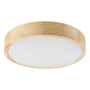 Plafoniera NATURAL MODERN 3xE27/15W/230V Ø 47,5 cm in pino
