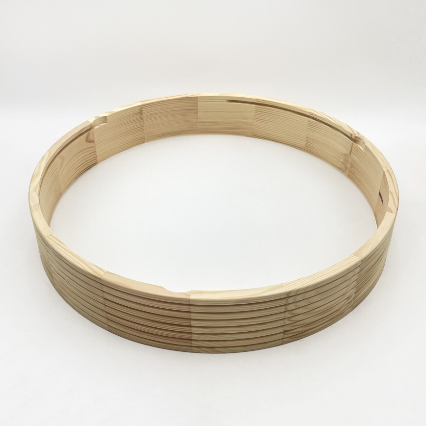 Plafoniera NATURAL MODERN 3xE27/15W/230V Ø 47,5 cm in pino
