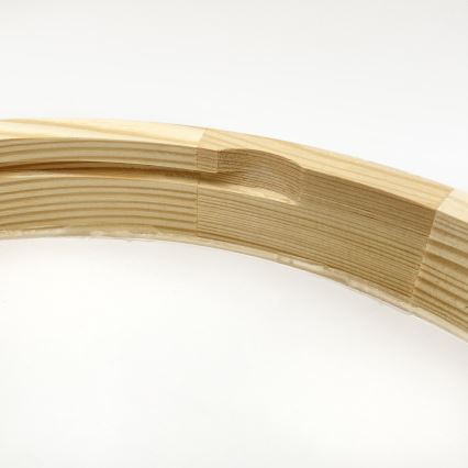 Plafoniera NATURAL MODERN SLIM 2xE27/15W/230V, diam. 37,5 cm, in pino