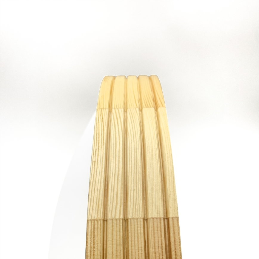 Plafoniera NATURAL MODERN SLIM 2xE27/15W/230V, diam. 37,5 cm, in pino