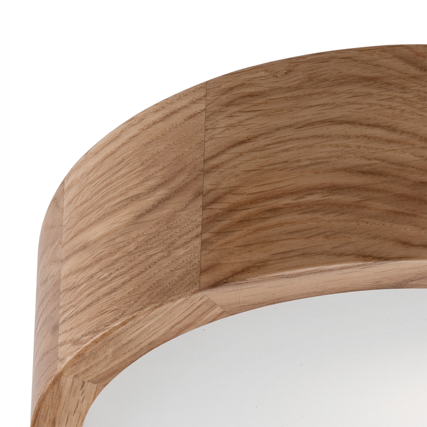 Plafoniera OAK 1xE27/60W/230V quercia ø 27,5 cm