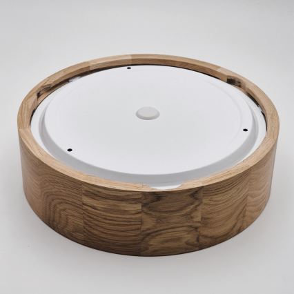 Plafoniera da bagno OAK 2xE27/15W/230V IP54 quercia ø 27 cm