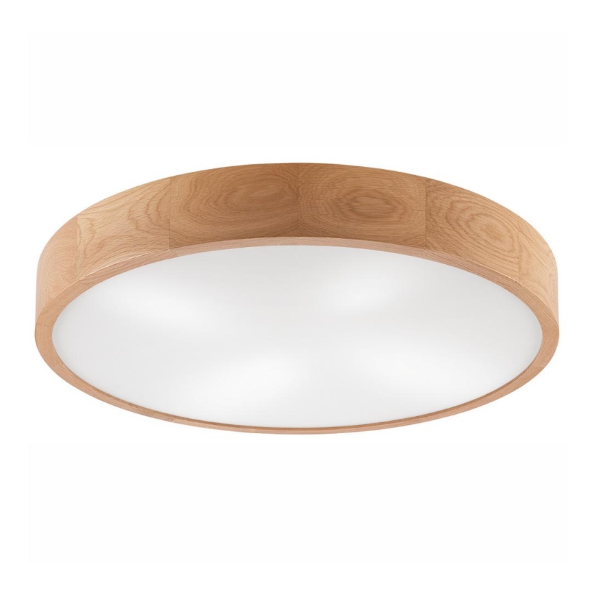 Plafoniera OAK 4xE27/60W/230V ø 57,5 cm quercia