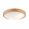 Plafoniera OAK SLIM 2xE27/60W/230V quercia ø 37 cm