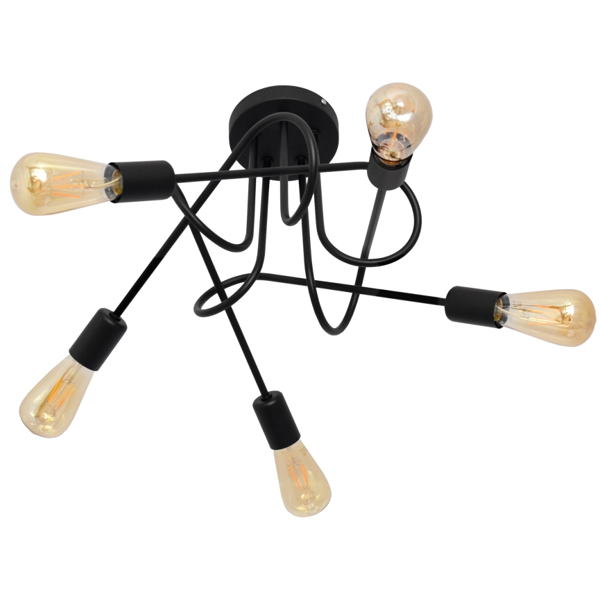 Plafoniera OXFORD 5xE27/15W/230V