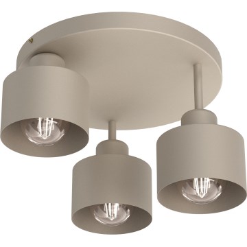 Plafoniera PARKLA 3xE27/15W/230V beige