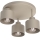 Plafoniera PARKLA 3xE27/15W/230V beige