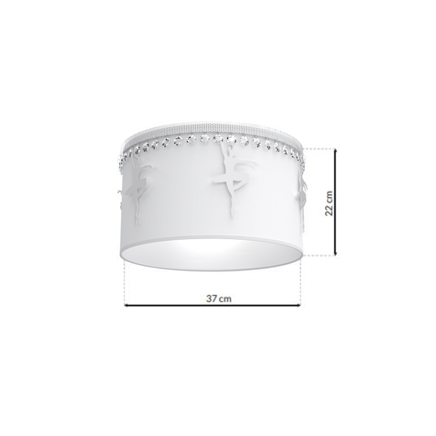 Plafoniera per bambini BALLET 1xE27/60W/230V