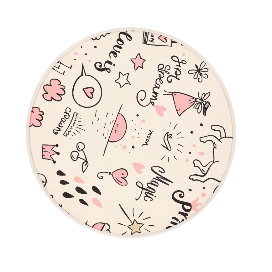 Plafoniera per bambini KIDDY 2xE27/40W/230V beige/rosa