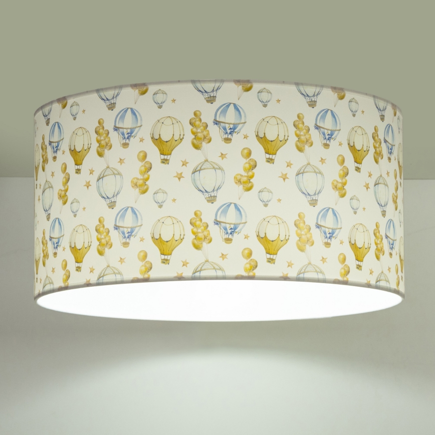 Plafoniera per bambini KIDS ROOM 1xE27/60W/230V Ø 40 cm, decorazione a palloncini