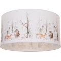 Plafoniera per cameretta KIDS ROOM 1xE27/60W/230V Ø 40 cm a tema animali