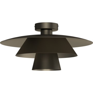 Plafoniera PLATO 1xE27/15W/230V Ø 32 cm antracite