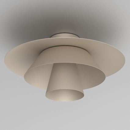 Plafoniera PLATO 1xE27/15W/230V Ø 32 cm beige