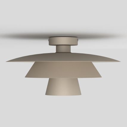 Plafoniera PLATO 1xE27/15W/230V Ø 32 cm beige