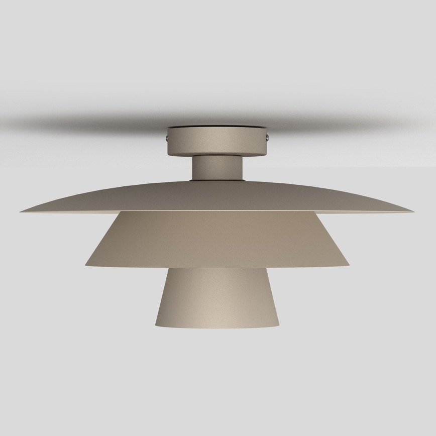 Plafoniera PLATO 1xE27/15W/230V Ø 32 cm beige