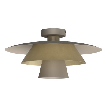Plafoniera PLATO 1xE27/15W/230V Ø 32 cm beige/oro
