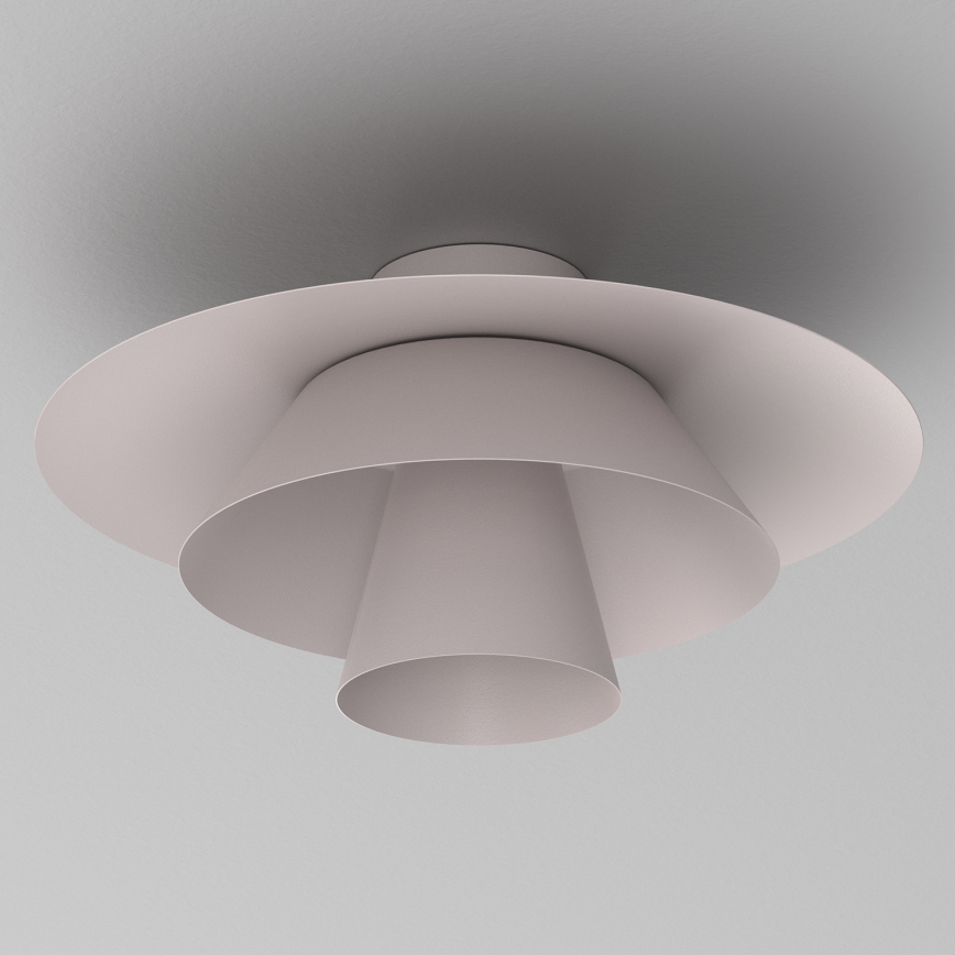 Plafoniera PLATO 1xE27/15W/230V, Ø 32 cm, crema