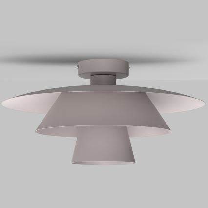 Plafoniera PLATO 1xE27/15W/230V, Ø 32 cm, crema