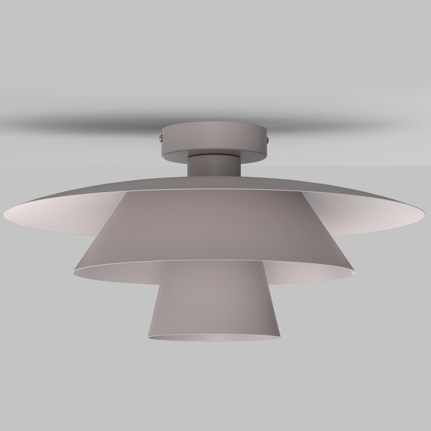 Plafoniera PLATO 1xE27/15W/230V, Ø 32 cm, crema