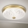 Plafoniera PORTO 2xE27/40W/230V diametro 37 cm oro