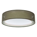 Plafoniera PURO 2xE27/40W/230V diametro 60 cm verde