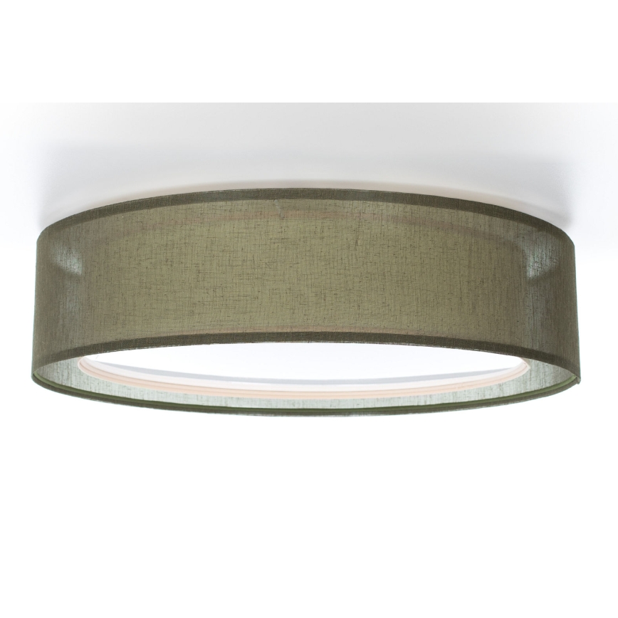 Plafoniera PURO 2xE27/40W/230V diametro 60 cm verde
