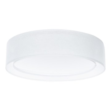 Plafoniera PURO 2xE27/40W/230V Ø 50 cm bianca