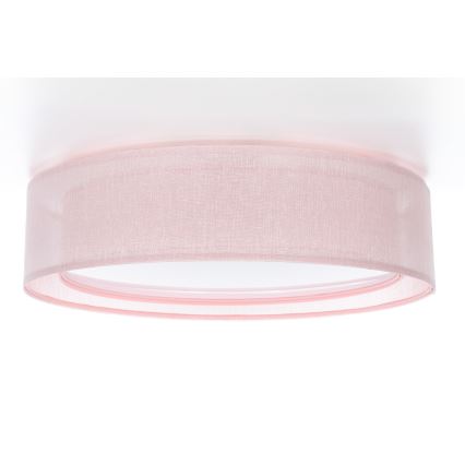Plafoniera PURO 2xE27/40W/230V, Ø 50 cm, rosa