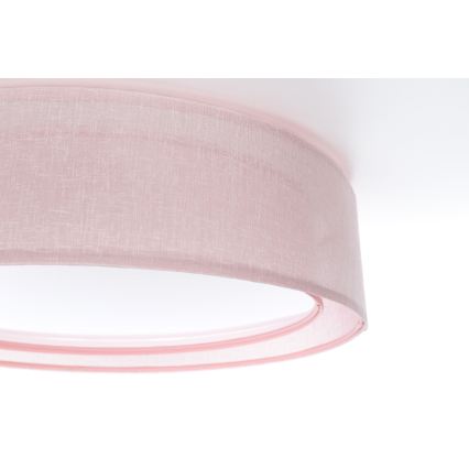 Plafoniera PURO 2xE27/40W/230V, Ø 50 cm, rosa