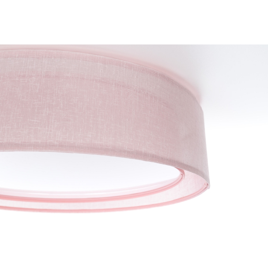 Plafoniera PURO 2xE27/40W/230V, Ø 50 cm, rosa