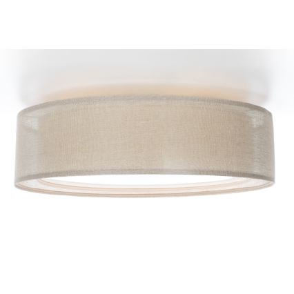 Plafoniera PURO 2xE27/40W/230V Ø 60 cm beige