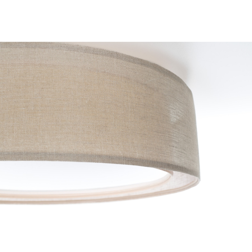 Plafoniera PURO 2xE27/40W/230V Ø 60 cm beige