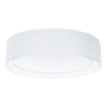 Plafoniera PURO 2xE27/40W/230V Ø 60 cm bianca