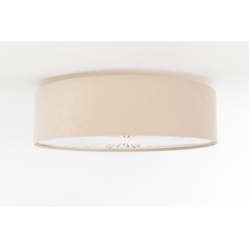 Plafoniera RAYS 2xE27/60W/230V diametro 40 cm beige