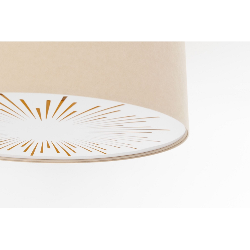 Plafoniera RAYS 2xE27/60W/230V diametro 40 cm beige