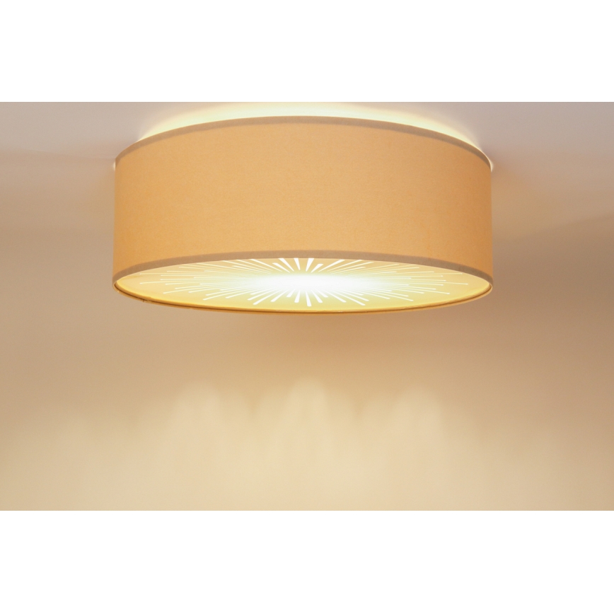 Plafoniera RAYS 2xE27/60W/230V diametro 40 cm bianco
