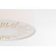 Plafoniera RAYS 2xE27/60W/230V diametro 60 cm bianco