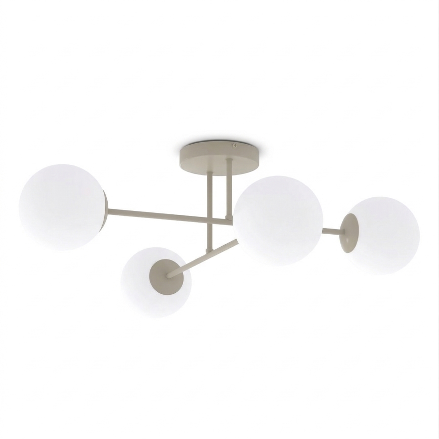 Plafoniera ROMA 4xE14/10W/230V beige