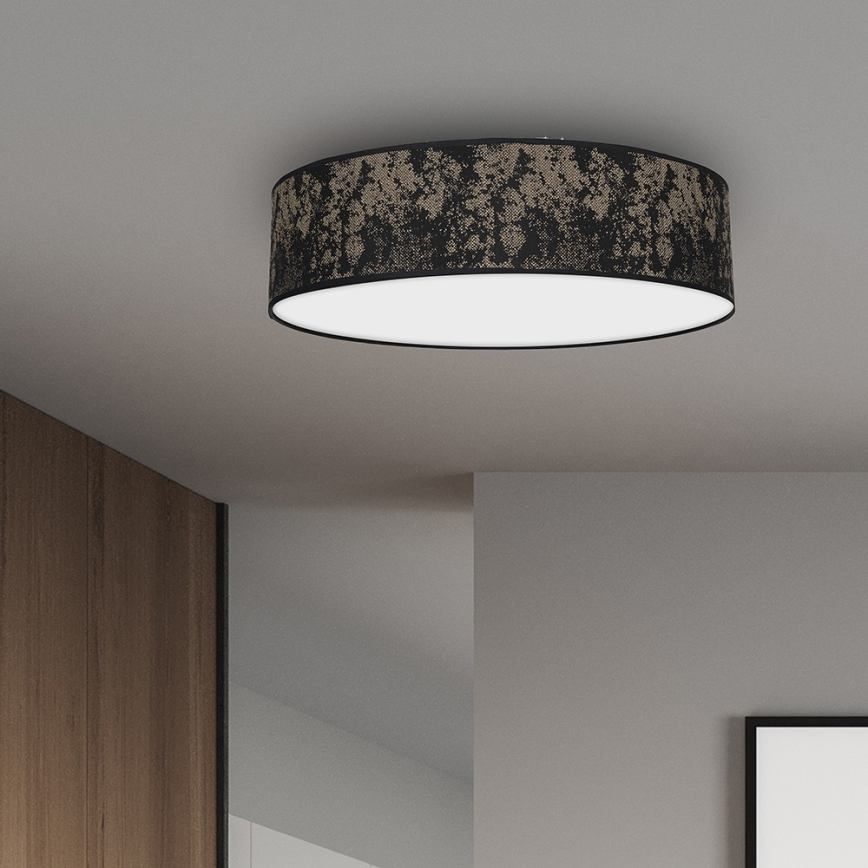 Plafoniera  SATINO 3xE27/60W/230V oro