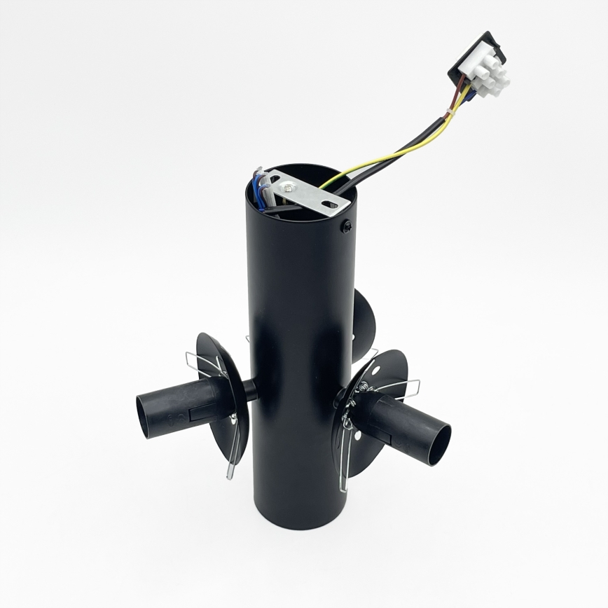 Plafoniera SFERIO 3xE14/5W/230V nero/nero fumé