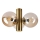 Plafoniera SFERIO 3xE14/5W/230V ottone/beige fumé