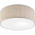 Plafoniera SIRJA 1xE27/15W/230V Ø 35 cm beige