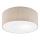 Plafoniera SIRJA 1xE27/15W/230V Ø 35 cm beige